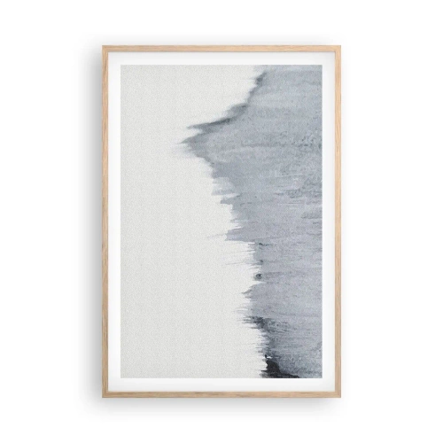 Plakát v rámu světlý dub - Tajemný záznam - 61x91 cm