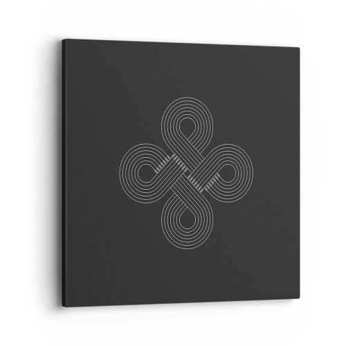 Obraz na plátně - V keltském duchu - 40x40 cm