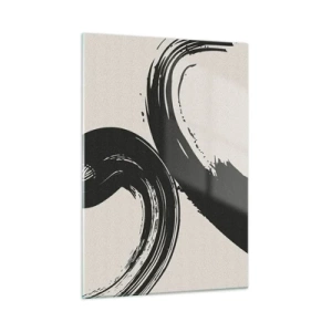 Obraz na skle - Rozmáchle a dokola - 50x70 cm