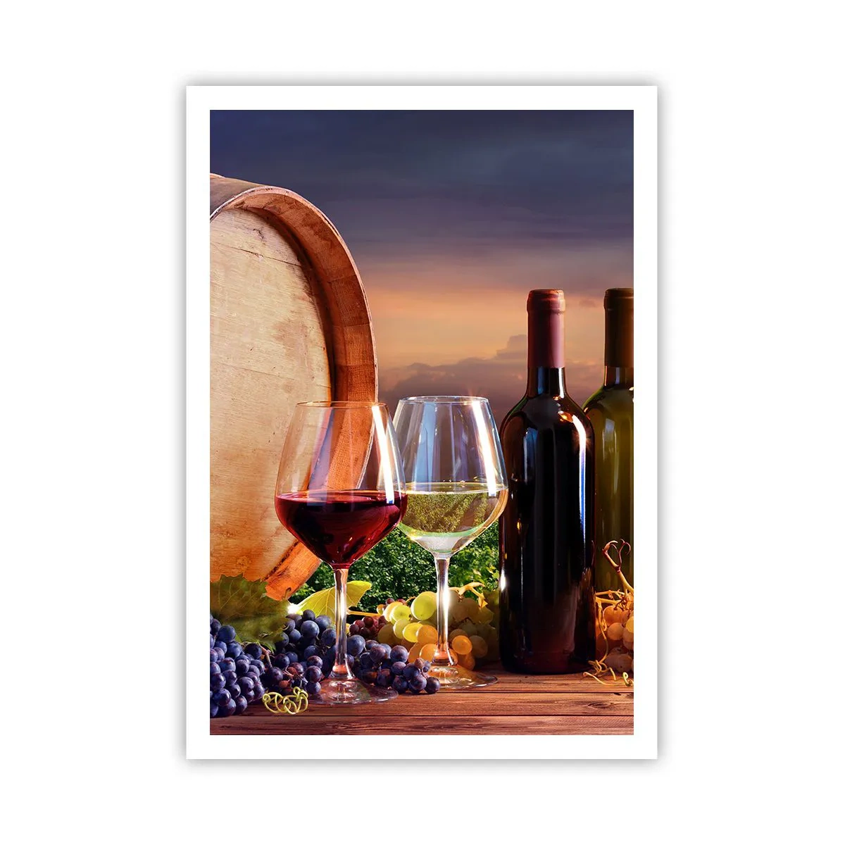 Plakát - Tady má život chuť - 70x100 cm