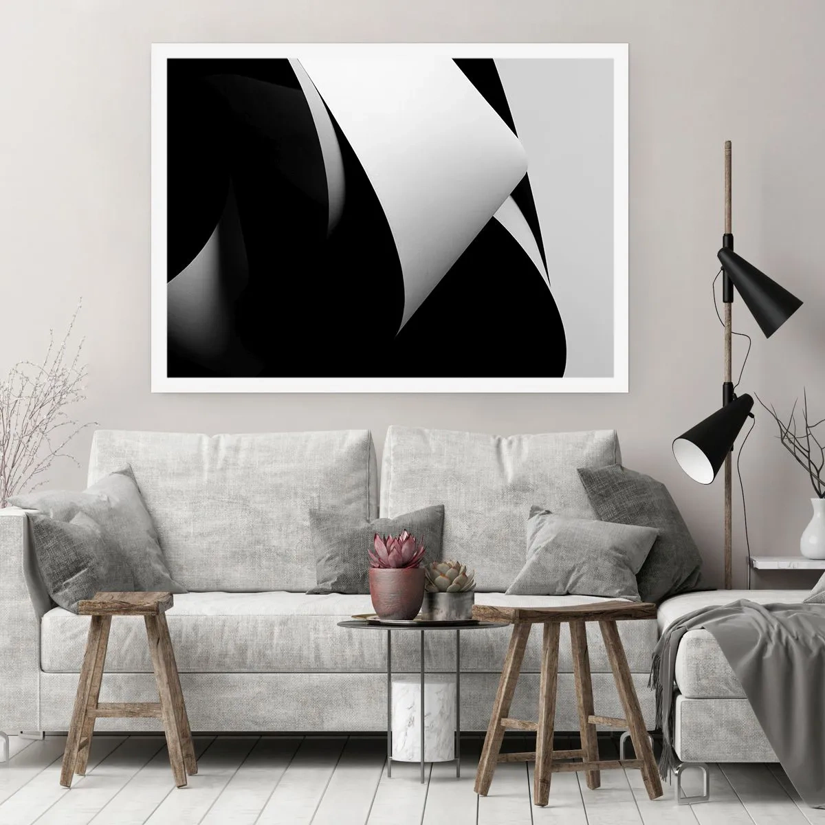 Plakát - Světlo z hlubin stínu - 40x30 cm