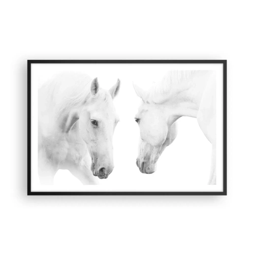 Plakát v černém rámu - Je to přátelství…? - 91x61 cm