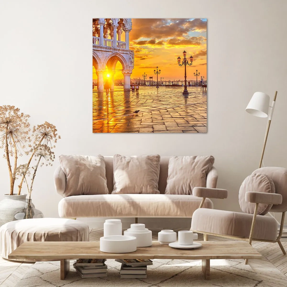 Obraz na plátně - Kde jsou všichni? - 70x70 cm
