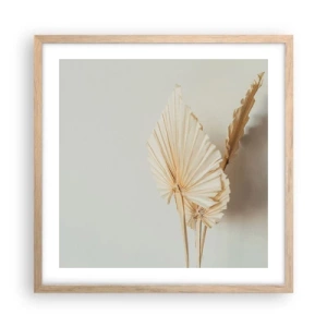 Plakát v rámu světlý dub - Když potřebuješ útěchu - 50x50 cm