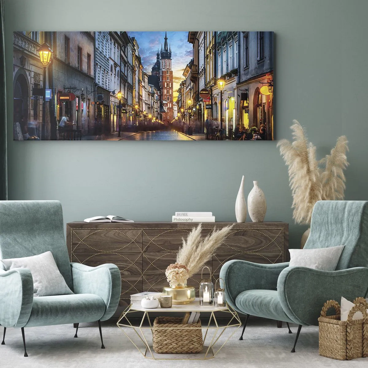 Obraz na plátně - Krakovský půvab - 160x50 cm