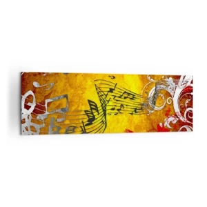 Obraz na plátně - Ať zní hudba - 160x50 cm