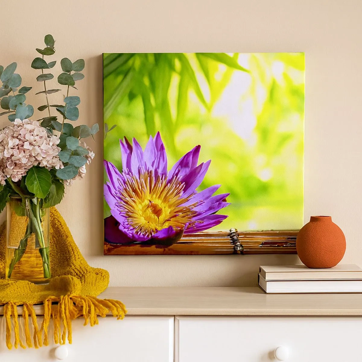 Obraz na plátně - Na asijském slunci - 30x30 cm