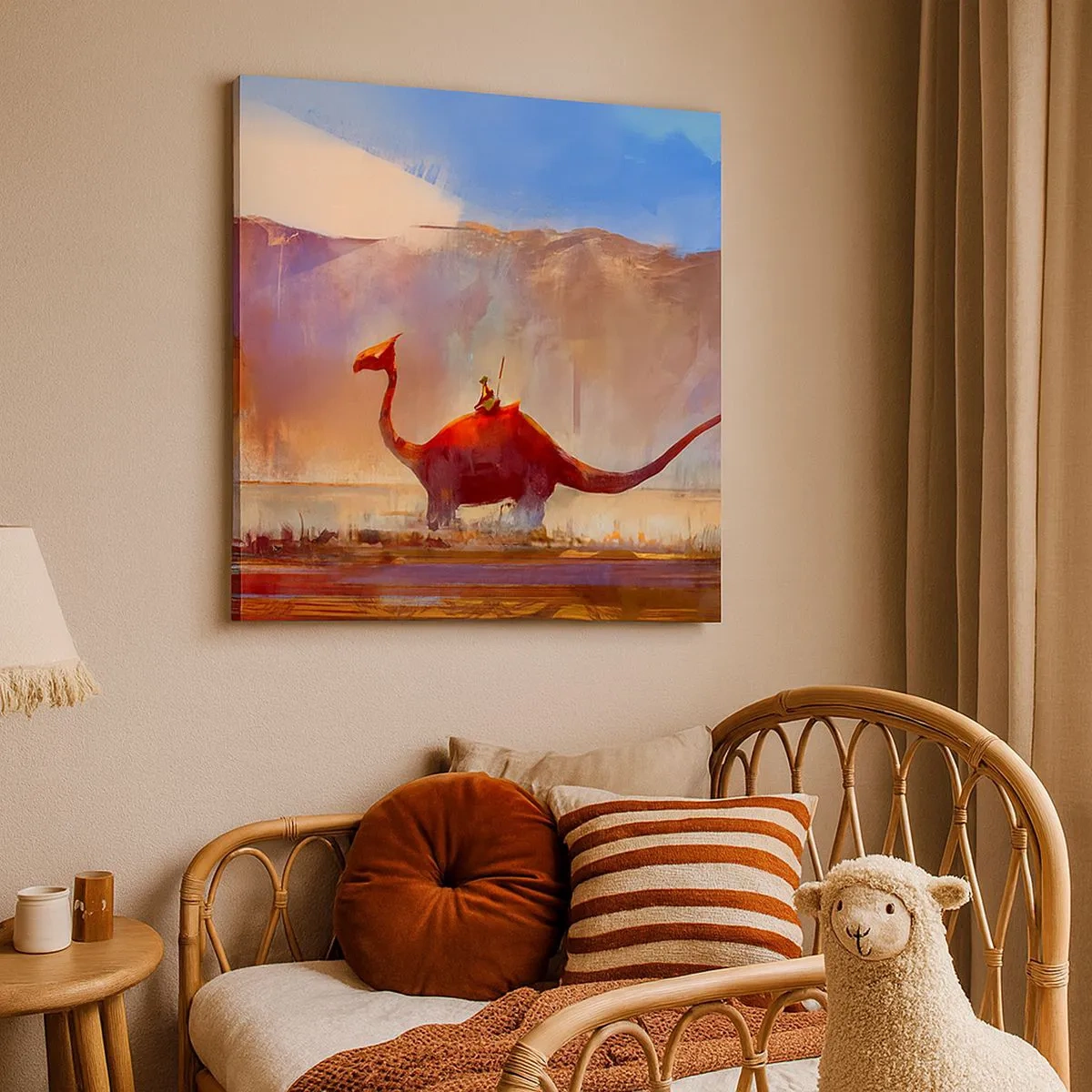 Obraz na plátně - Kdyby nevyhynuly - 30x30 cm