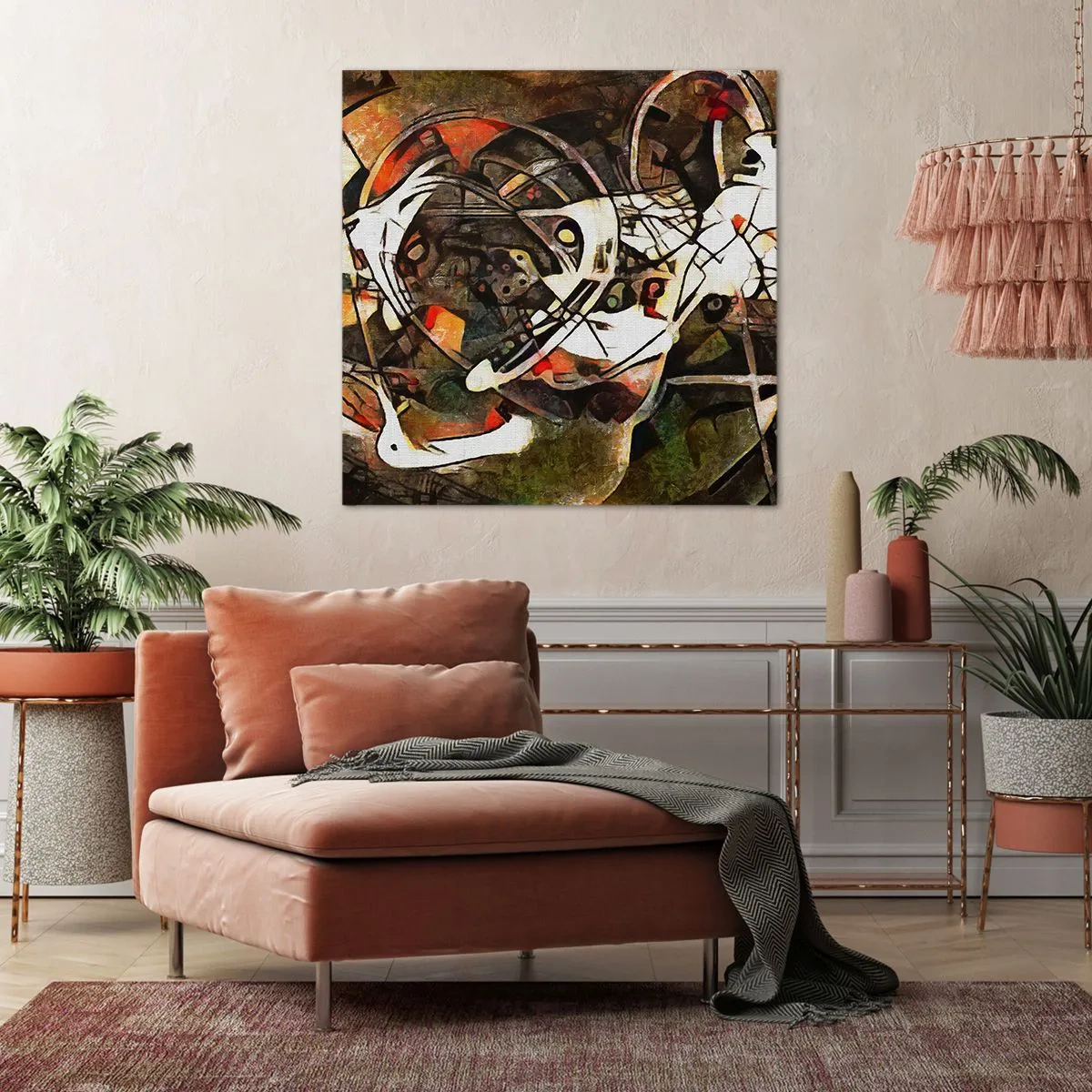 Obraz na plátně - Slyšíš pohyb? - 60x60 cm