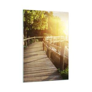 Obraz na skle - Další zatáčka, další zázraky - 50x70 cm