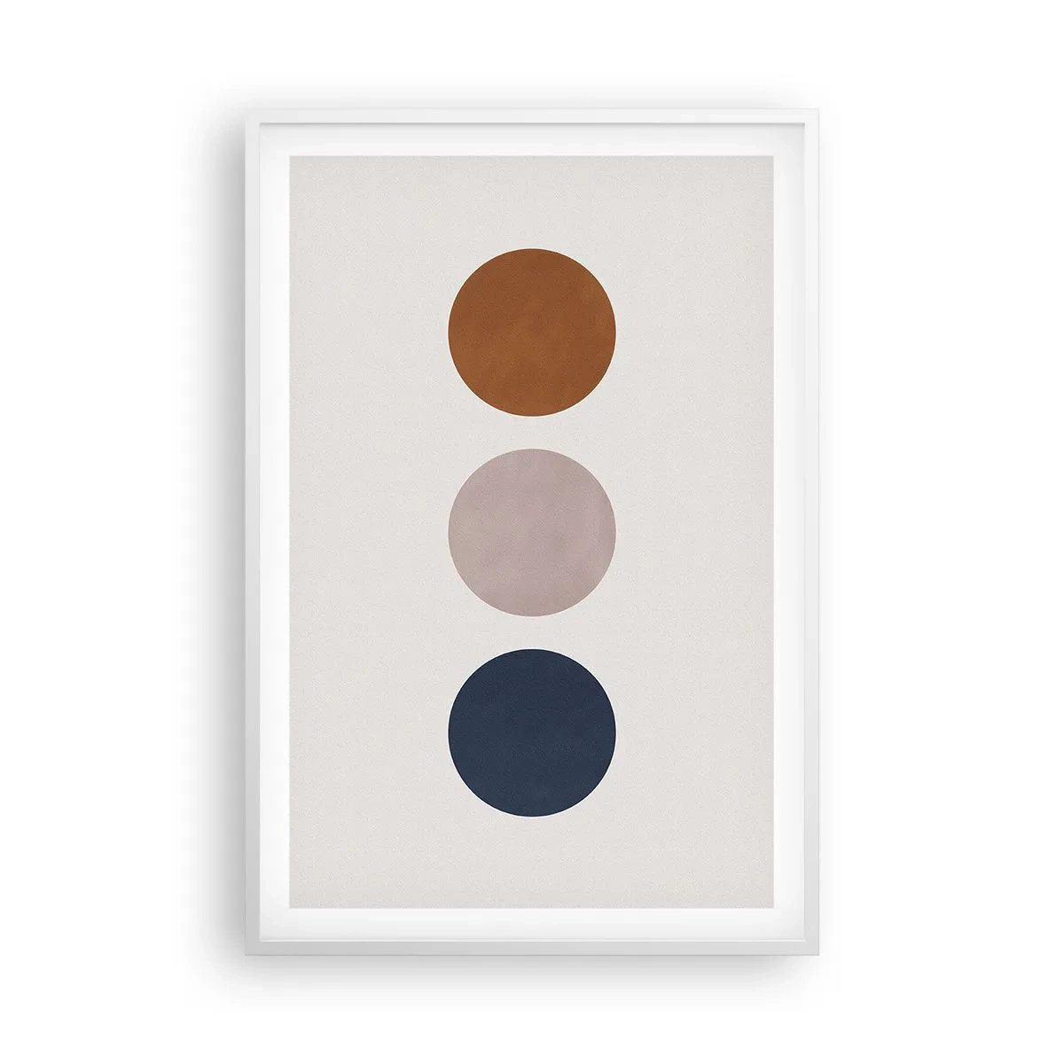 Plakát v bílém rámu - Symbol dokonalosti - 61x91 cm