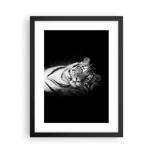 Plakát v černém rámu - Divočina a klid - 30x40 cm