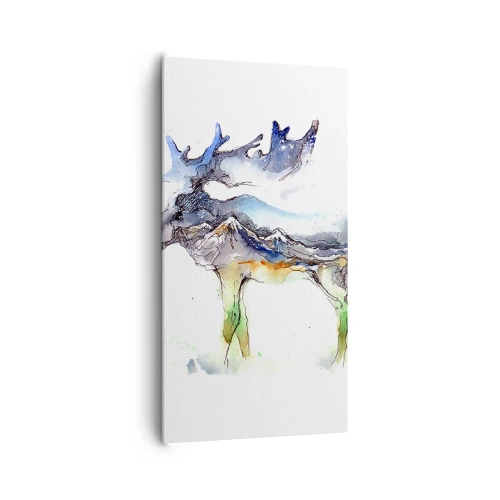 Obraz na plátně - Hrdina zimního příběhu - 65x120 cm