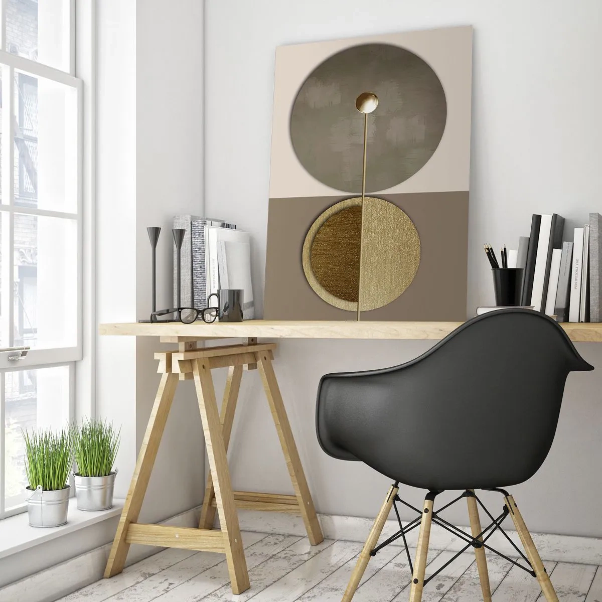 Obraz na skle - Dokonalá rovnováha - 50x70 cm