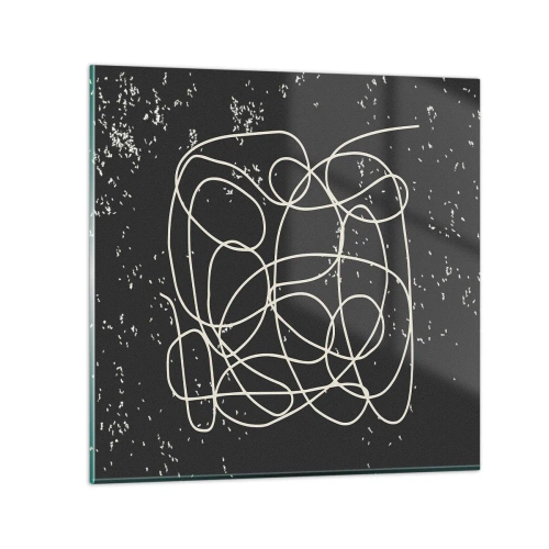 Obraz na skle - Toulání myslí - 60x60 cm