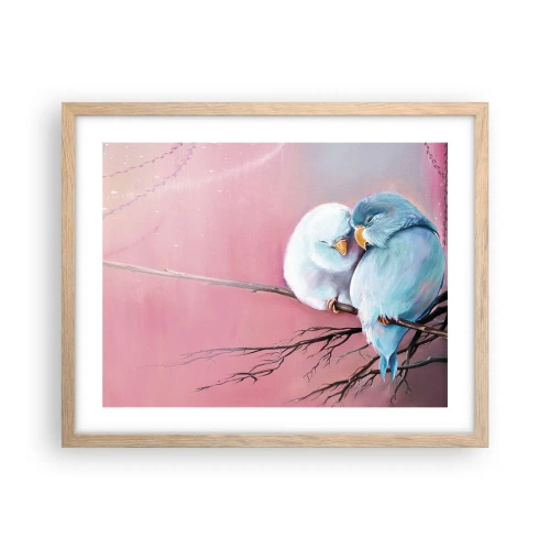 Plakát v rámu světlý dub - Co k tomu dodat?… - 50x40 cm