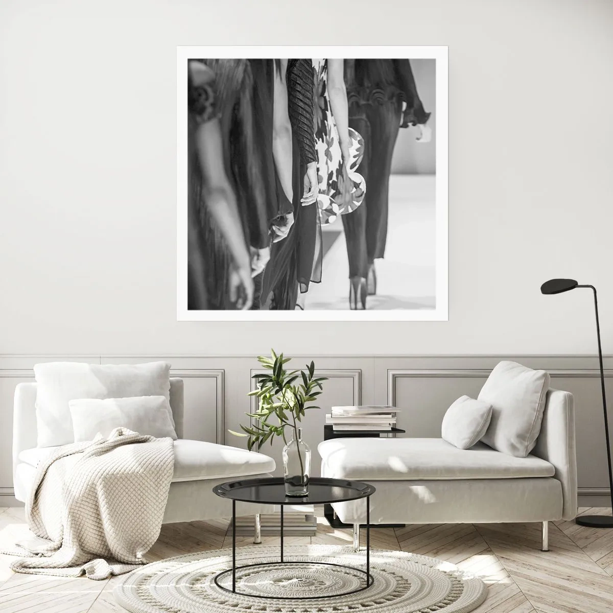 Plakát - Stylový průvod - 50x50 cm