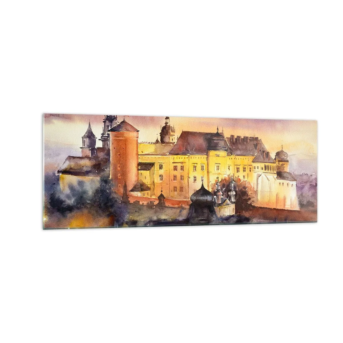 Obraz na skle - Historie a pohádka - 140x50 cm