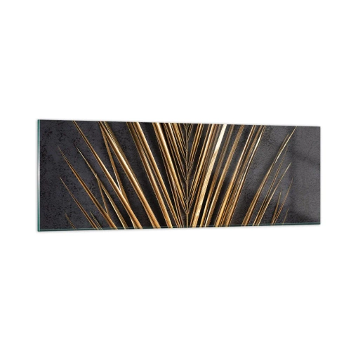 Obraz na skle - Zlato tropů - 90x30 cm