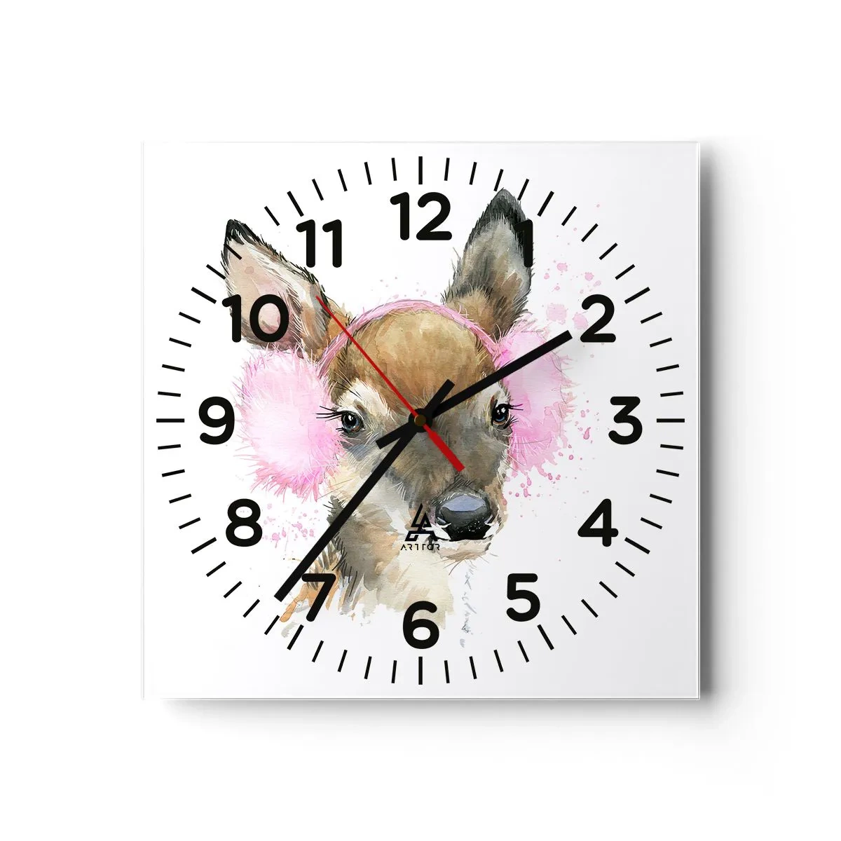 Nástěnné hodiny - A mráz už není tak hrozný - 40x40 cm