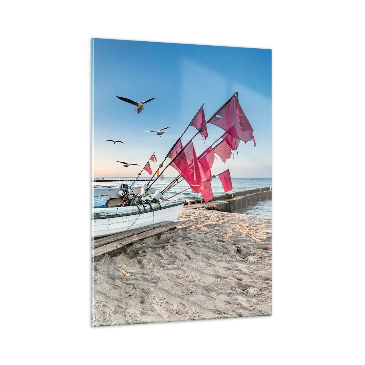 Obraz na skle - Zasloužená přestávka - 50x70 cm