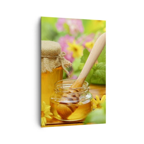 Obraz na plátně - Sladce a květinově - 80x120 cm