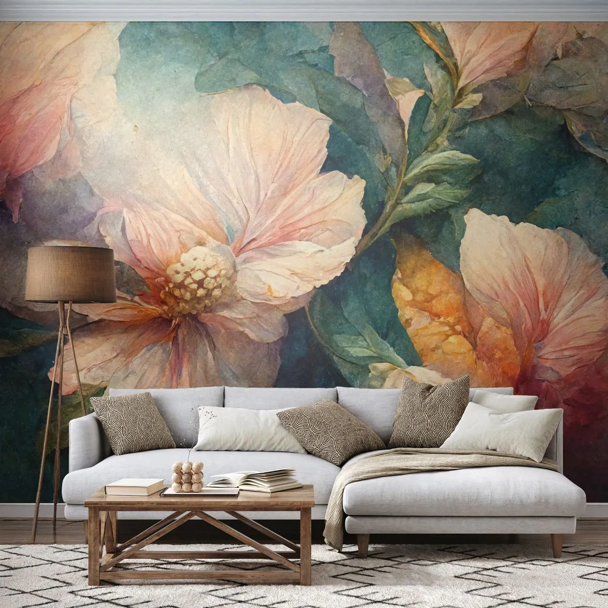 Fototapeta Standard Eco - Čirá subtilnost - Květiny, Klasický, Kus - 400x280 cm