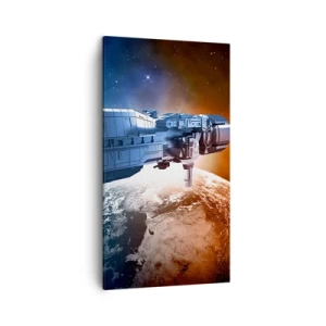 Obraz na plátně - Pozorný pozorovatel - 45x80 cm