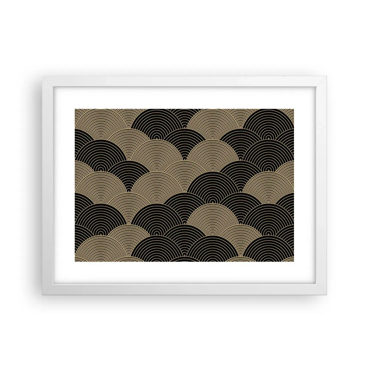 Plakát v bílém rámu - Jednota v mnohosti - 40x30 cm