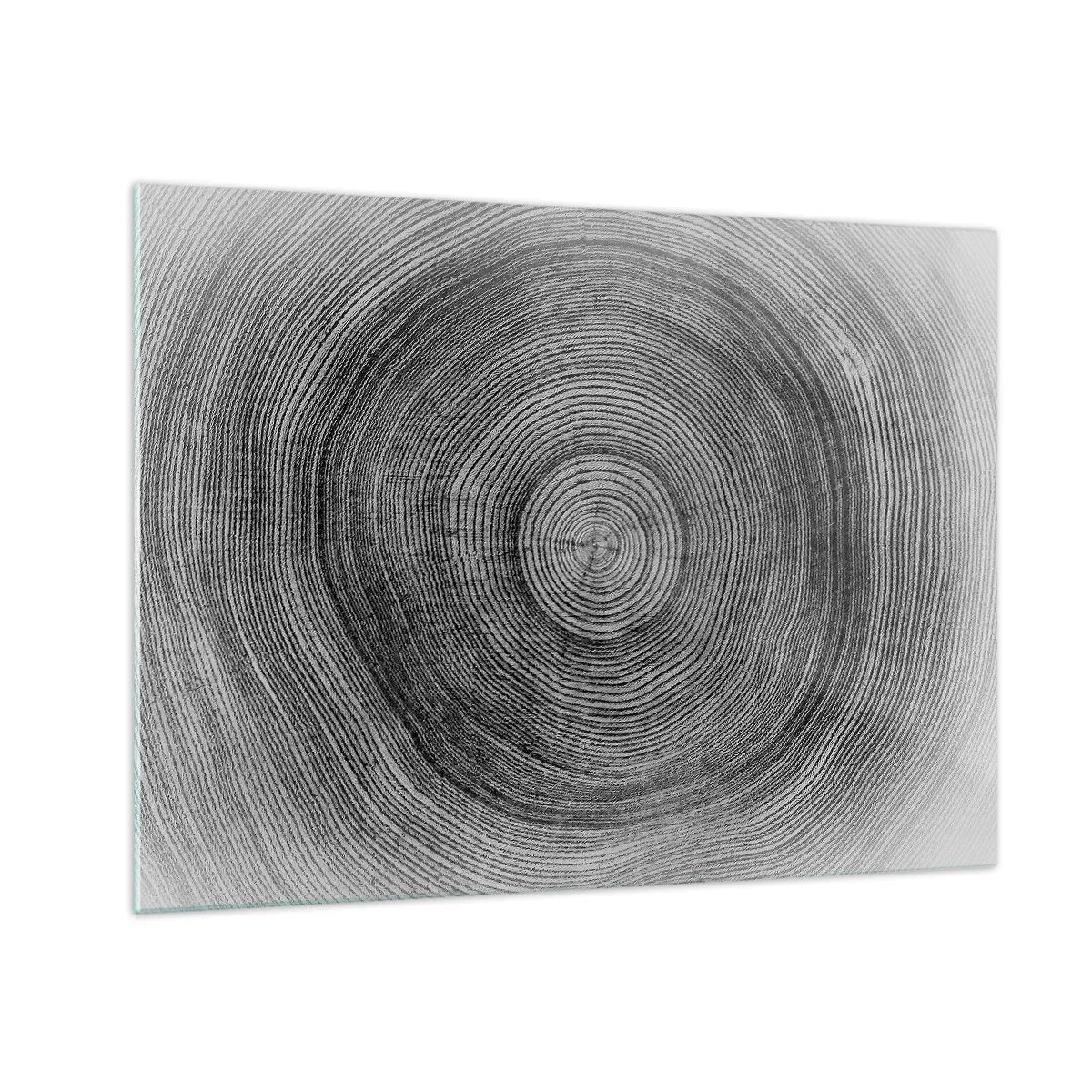 Obraz na skle - Znamení doby - 70x50 cm