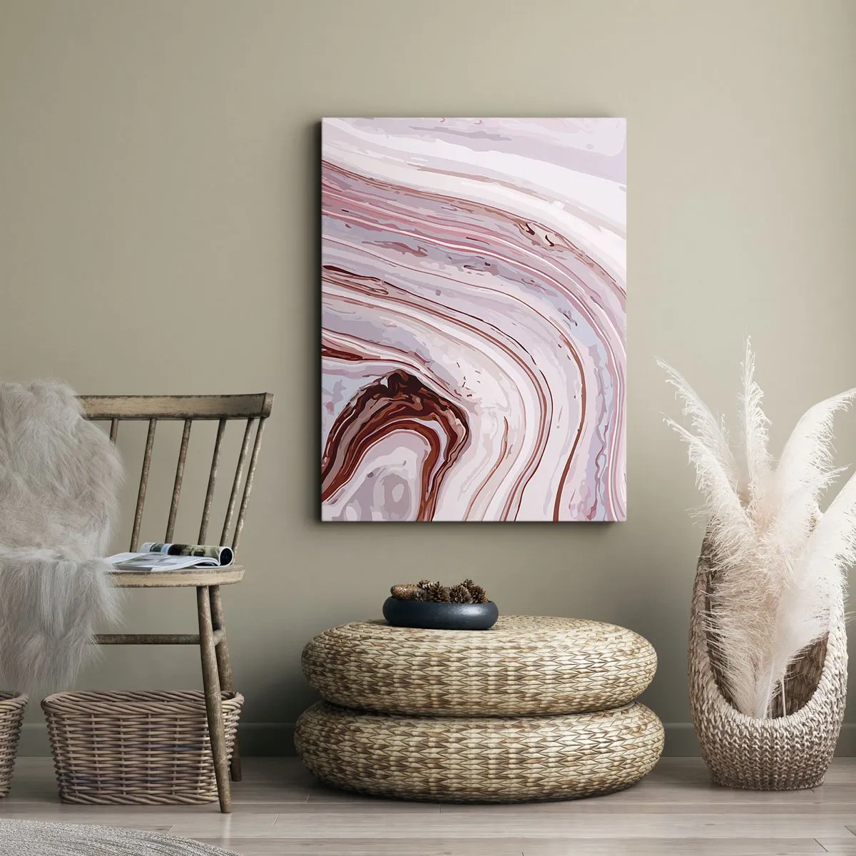 Obraz na plátně - Rovně, potom vpravo dolů - 45x80 cm