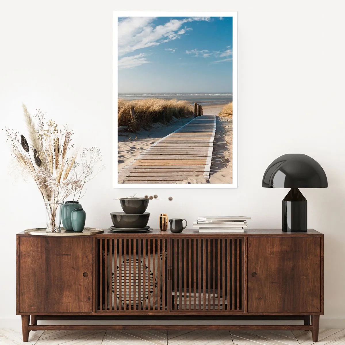 Plakát - Za dunou, v šumění trávy - 70x100 cm