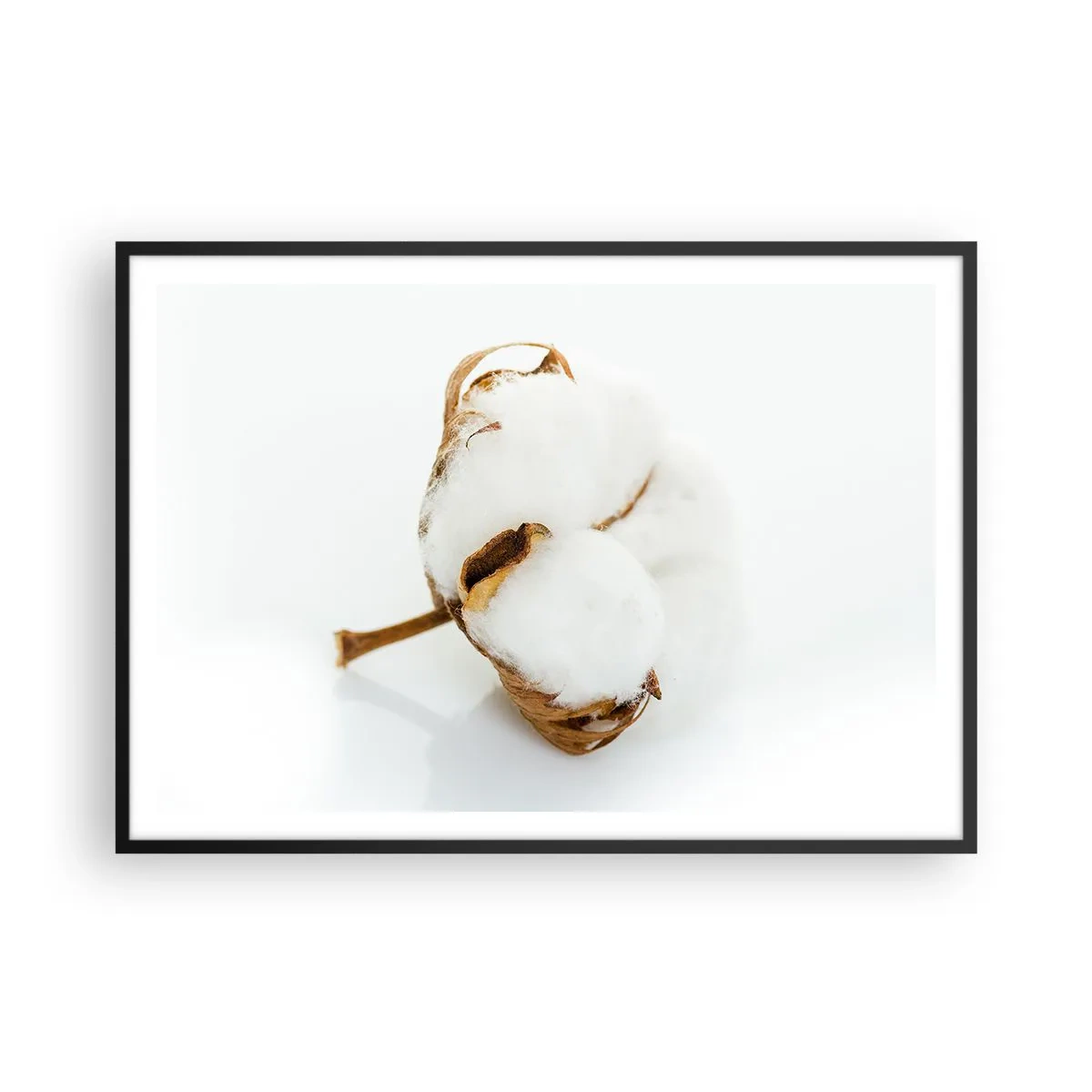 Plakát v černém rámu - Měkká od přírody - 100x70 cm