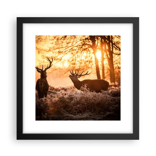 Plakát v černém rámu - Sen myslivce - 30x30 cm