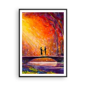 Plakát v černém rámu - Nebe je taky miluje - 70x100 cm