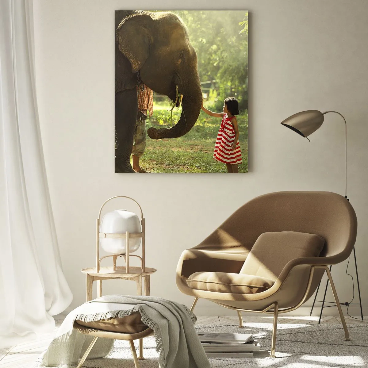 Obraz na skle - Síla přátelství - 80x120 cm