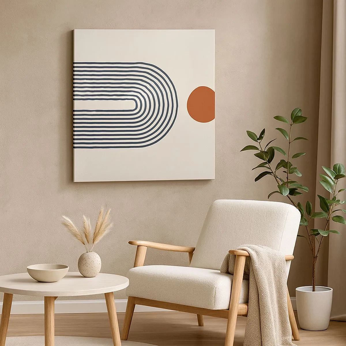 Obraz na plátně - Magnetismus tvarů a barev - 30x30 cm