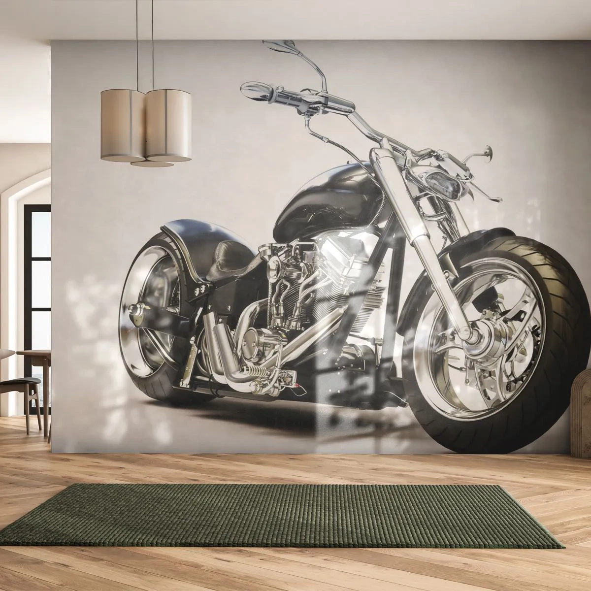Fototapeta Premium Sand - Síla s charakterem - Automobilový průmysl, Motorka, Výlet - 100x70 cm