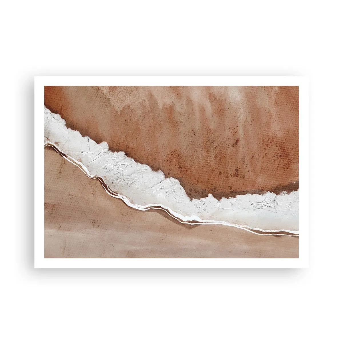 Plakát - V zemitých barvách - 100x70 cm