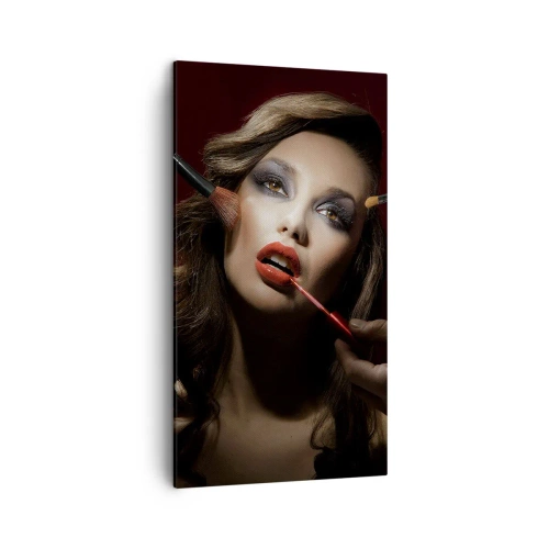 Obraz na plátně - Krásná zasněná - 45x80 cm