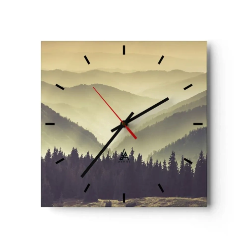 Nástěnné hodiny - Za sedmero horami… - 30x30 cm