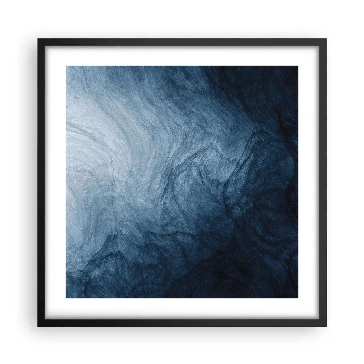 Plakát v černém rámu - Sáhnout do hlubin - 50x50 cm