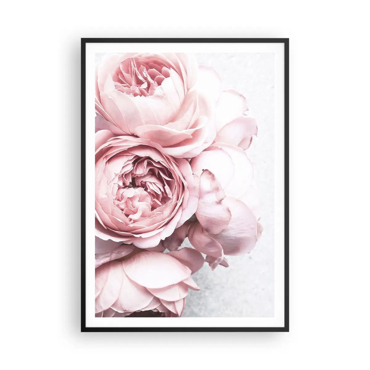 Plakát v černém rámu - Pro romantiky - 70x100 cm