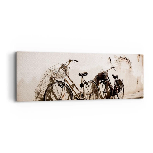 Obraz na plátně - Nezapomenutelné kouzlo minulosti - 90x30 cm