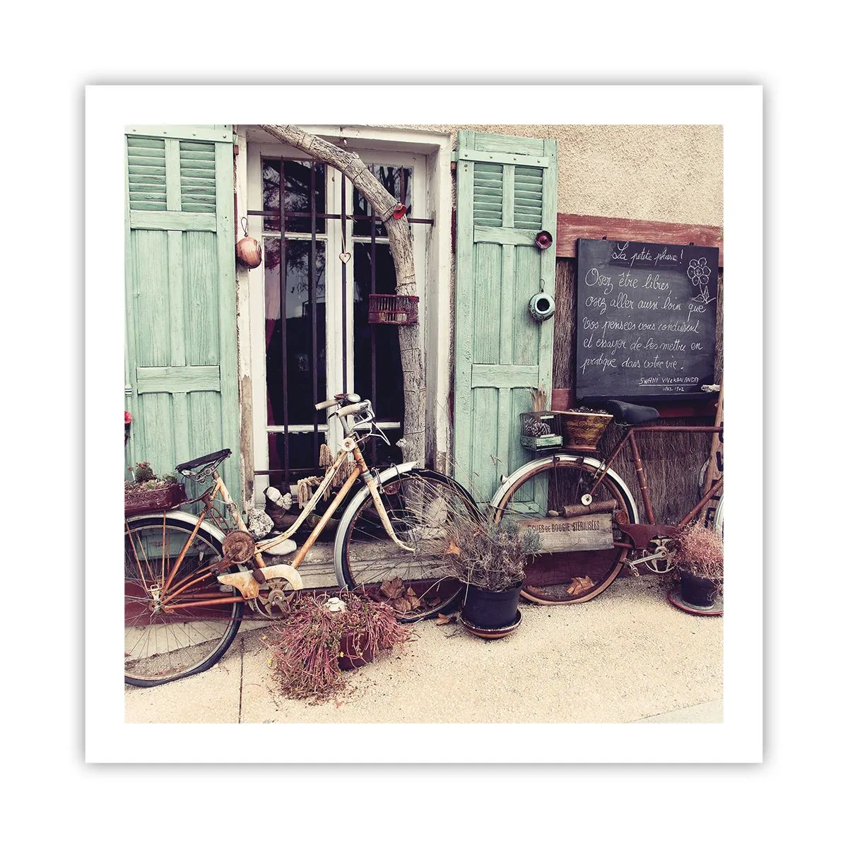 Plakát - Ať žije provincie - 60x60 cm