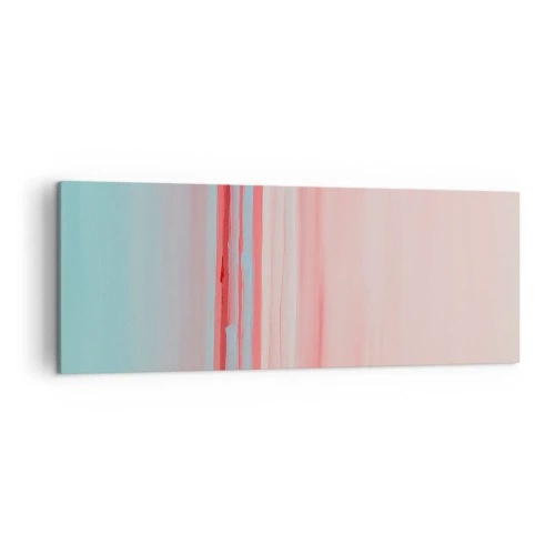 Obraz na plátně - Abstrakce za úsvitu - 140x50 cm