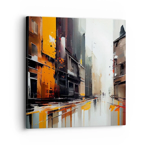 Obraz na plátně - Deštivý den - 40x40 cm