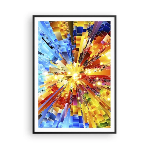 Plakát v černém rámu - In medias res - 70x100 cm