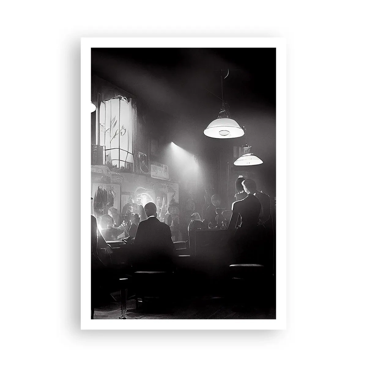 Plakát - V jazzové atmosféře - 70x100 cm