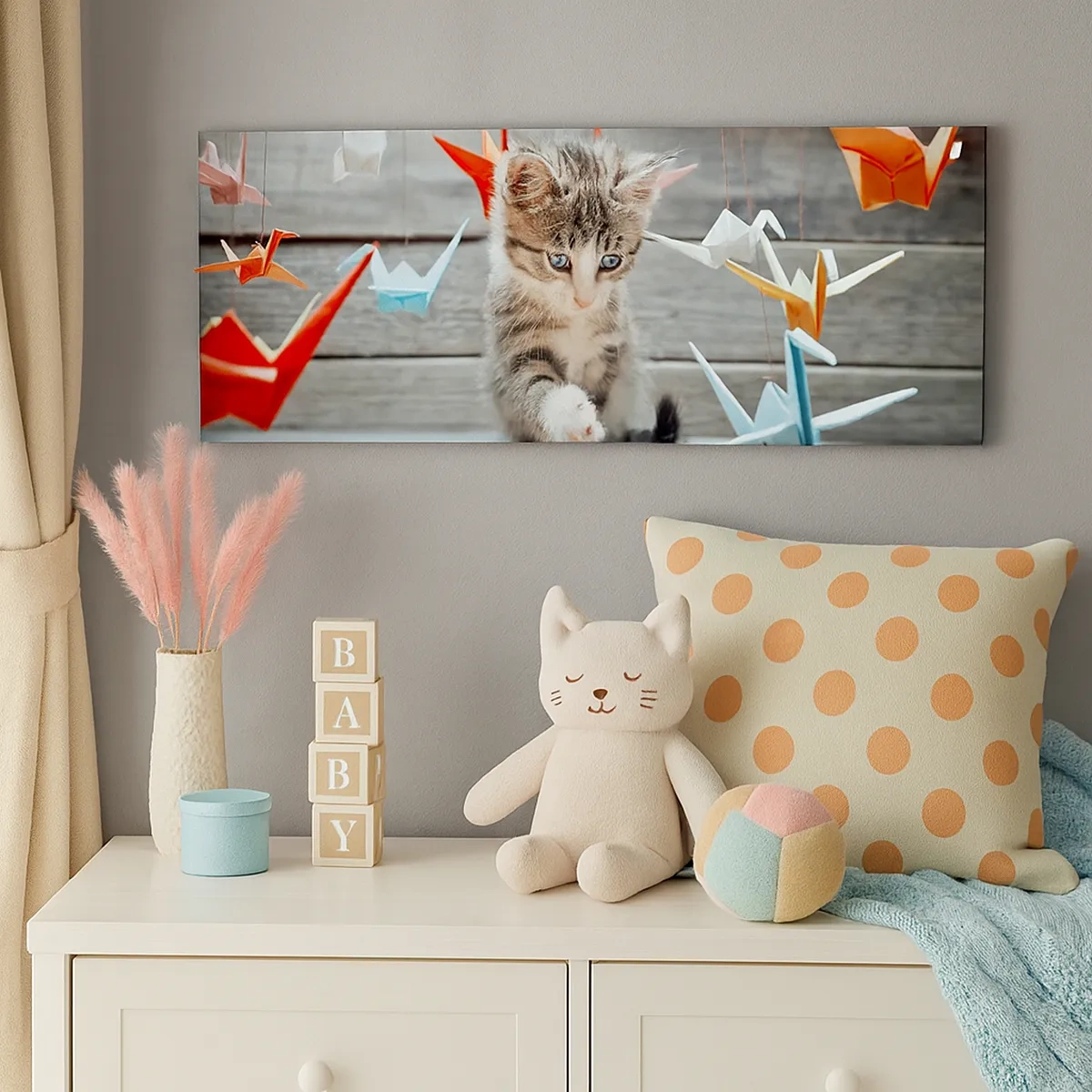 Obraz na plátně - První lekce - 30x30 cm